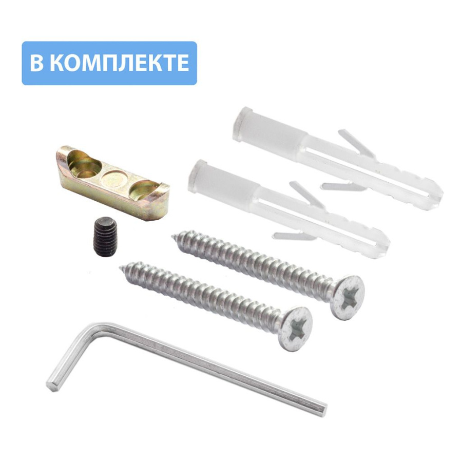 Крючок, WZ-К2201, однорожковый, металл, хром, GTV