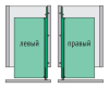 Выдвижная система Комфорт II в базу 300мм, 2 полки Арена Классик, левый, титан, Kessebohmer