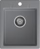 Мойка GranFest URBAN 240, 400х490 мм, темно-серый