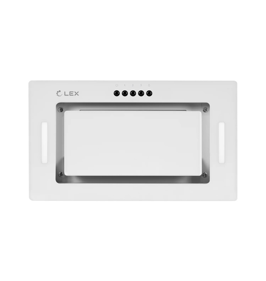 Вытяжка полновстраиваемая GS BLOC G 600 WHITE, 60см, б/угольного фильтра, белый, Lex