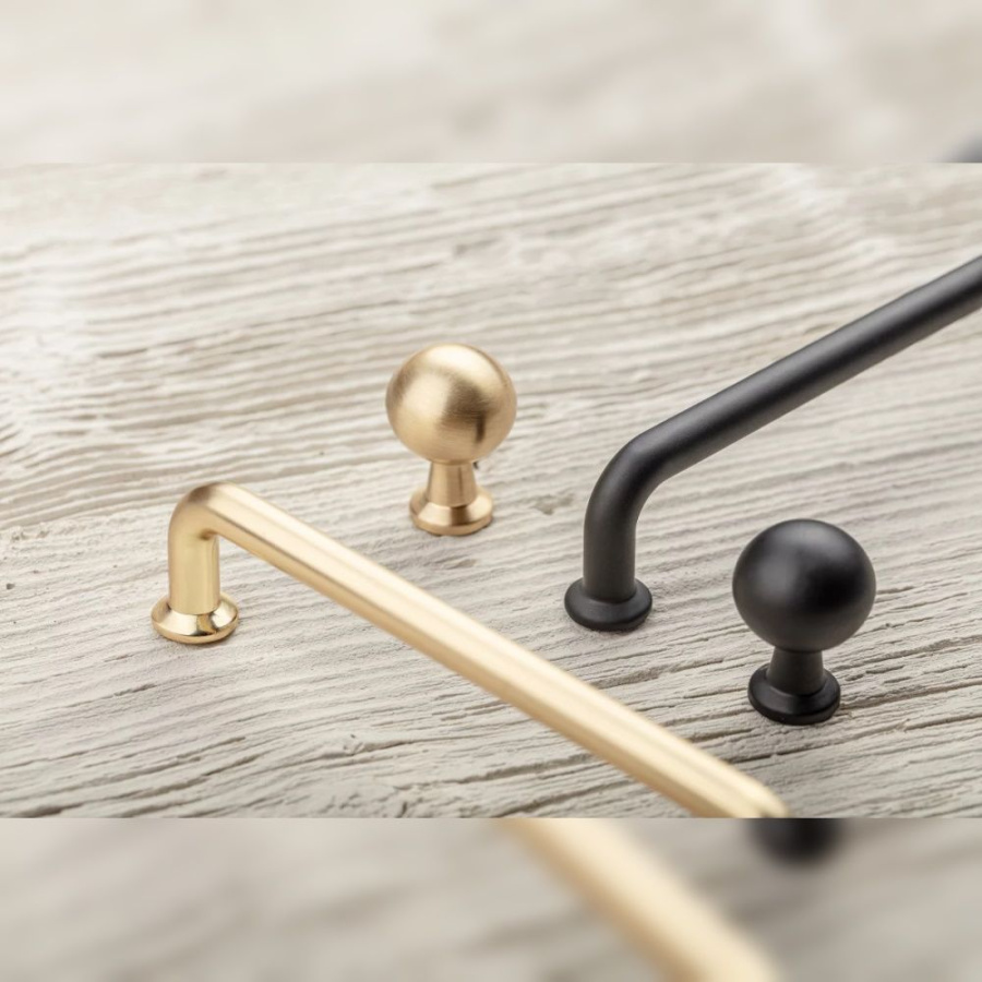 Ручка-скоба, NORD, 320мм, металл, черный матовый