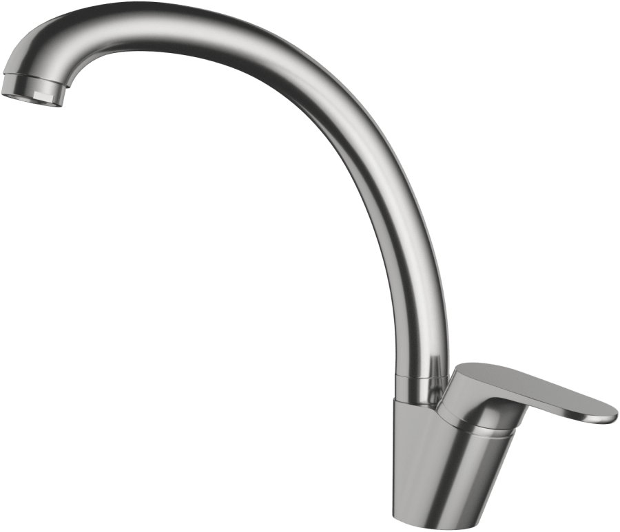 Смеситель GranFest Quarz Z3323, нерж. сталь