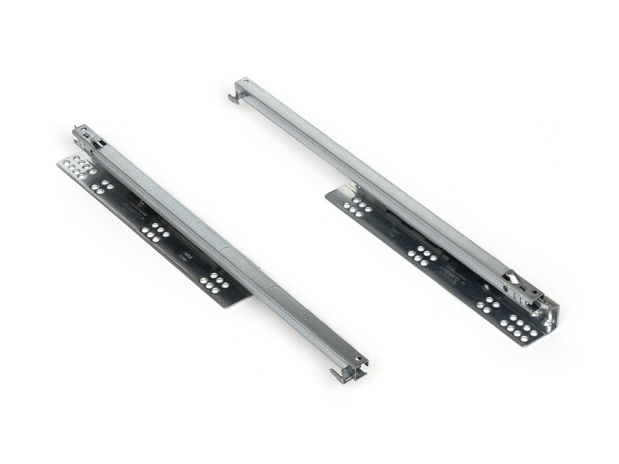Направляющие SLIDEA, L=350мм, частичного выдвижения, с доводчиком, 25кг, Samet