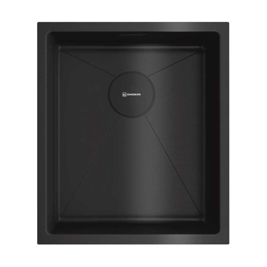 Мойка Taki 38-U/IF-GB, нержавеющая сталь, графит