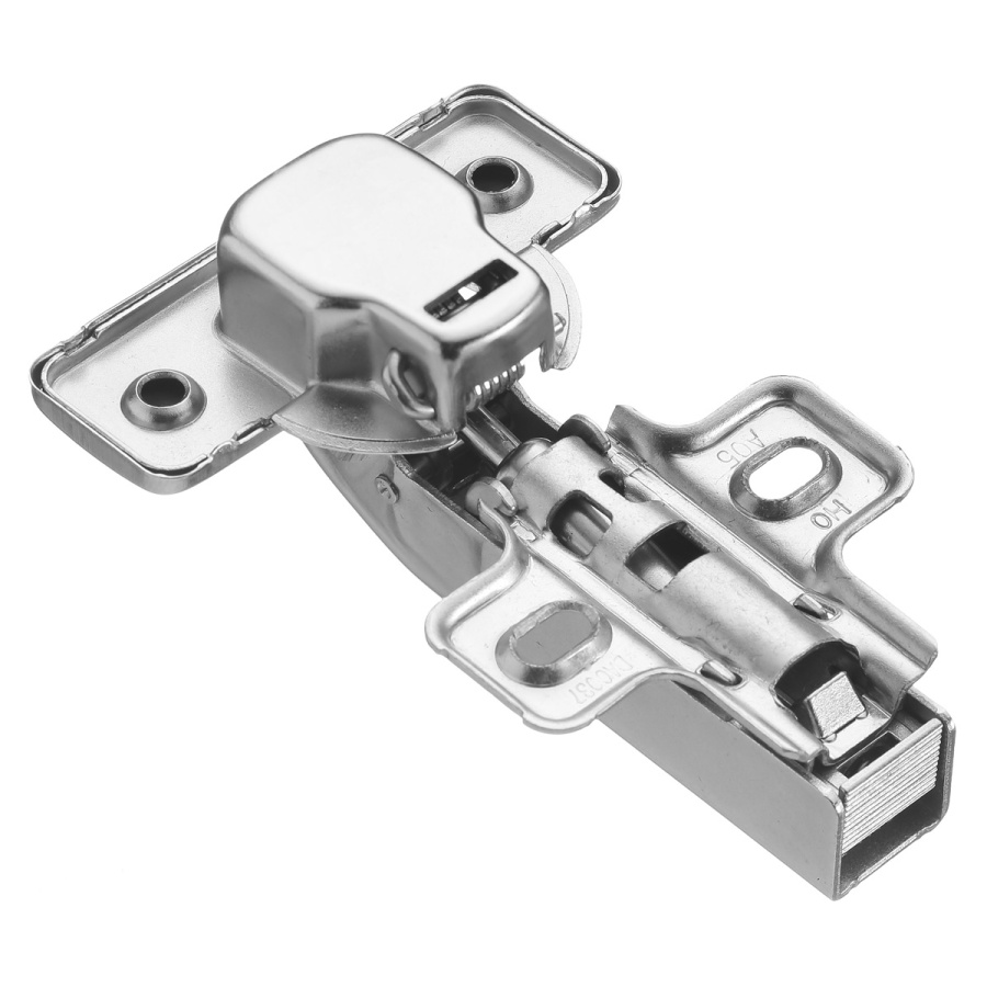 GTV Петля для фальшпанели, с планкой 0мм, с доводчиком, БЕЗ еврошурупа, 45мм