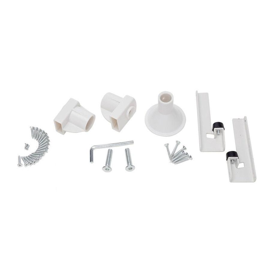 Пантограф масляный, 875-1200мм, до 12кг, сталь, белый, GTV