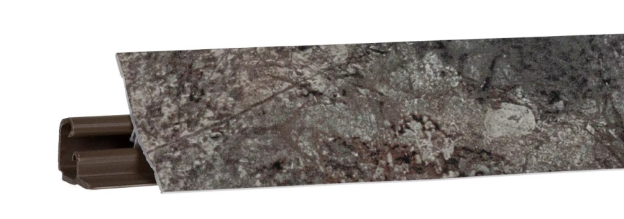 Плинтус LB-23, мрамор черный, 3000мм