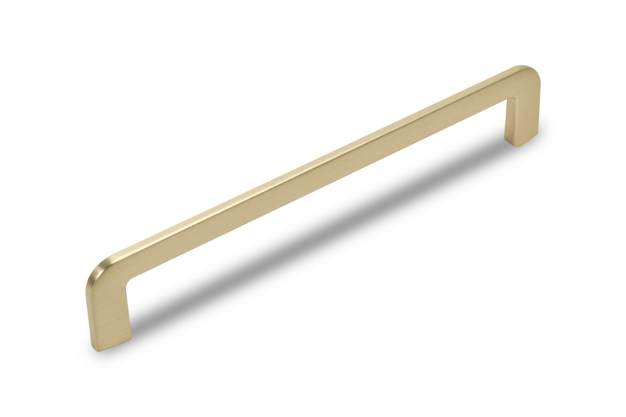 Ручка-скоба, 272, 160мм, металл, брашированное золото