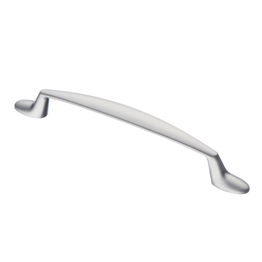 Ручка-скоба, 2510, 128мм, металл, матовый хром