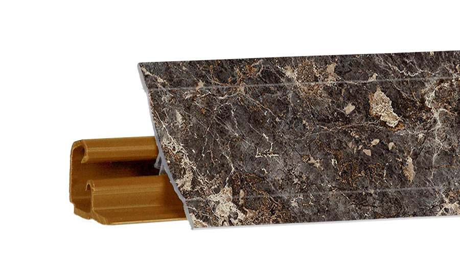 Плинтус LB-23, королевский опал матовый, 3000мм, Россия