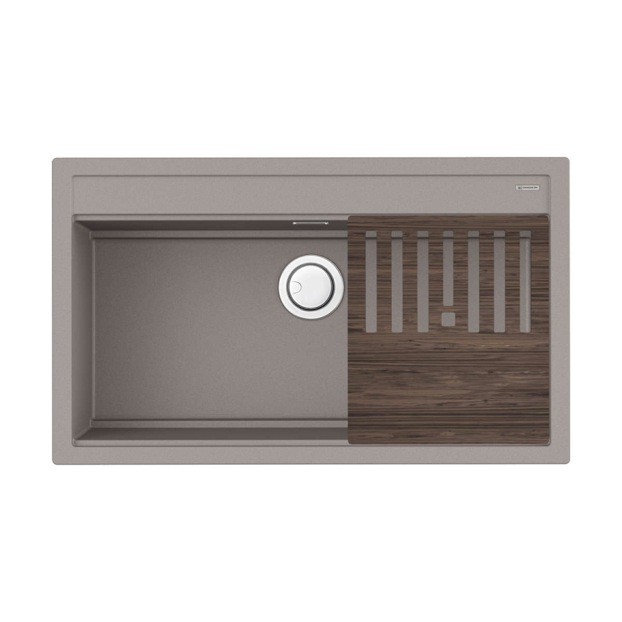 Мойка Kitagawa 86-LB-GR, Artceramic/leningrad grey