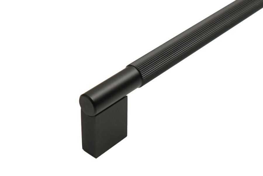 Ручка-скоба, 846, 160мм, металл, черный матовый