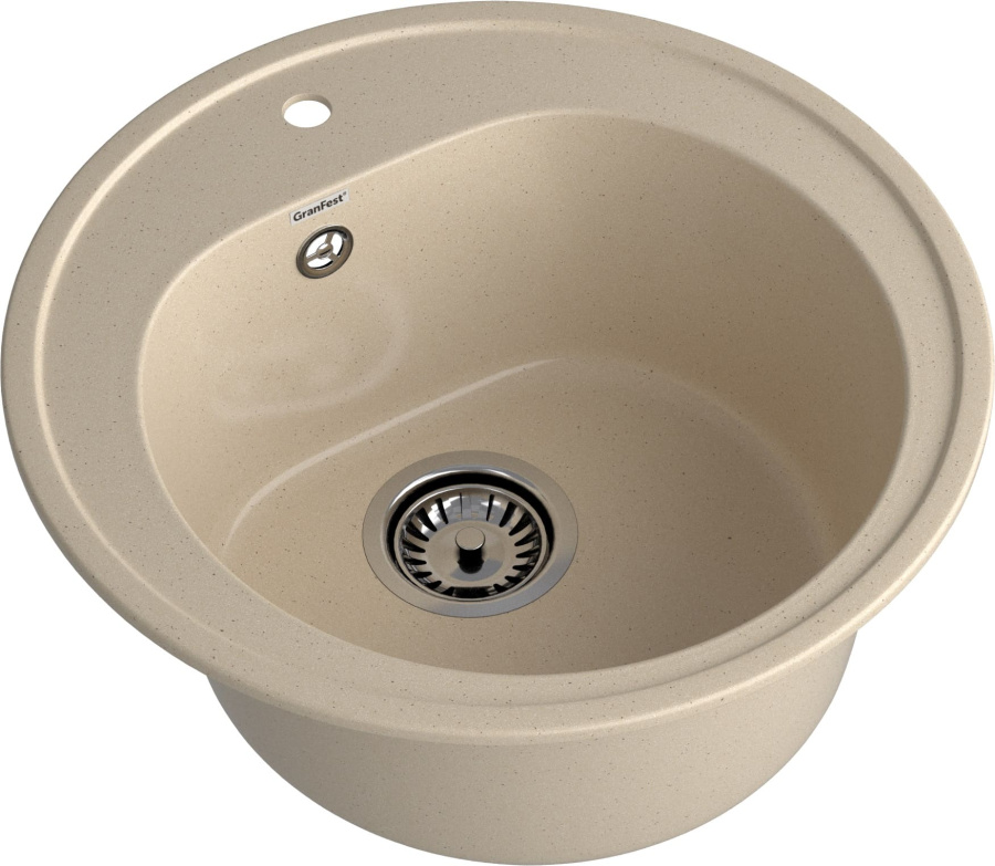 Мойка GranFest RONDO 510, d=508 мм, кашемир