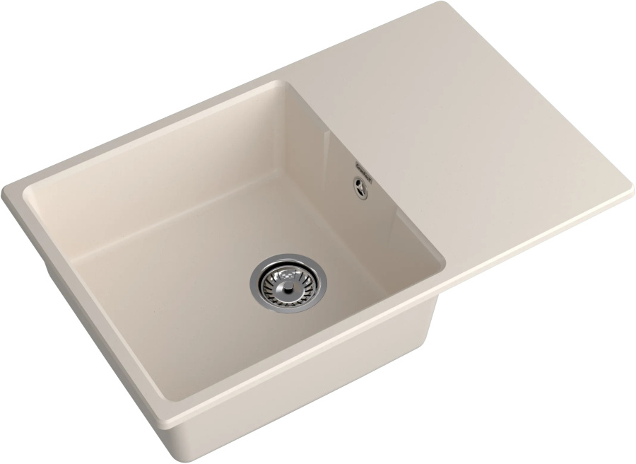 Мойка GranFest URBAN 678L, 780х490 мм, белый