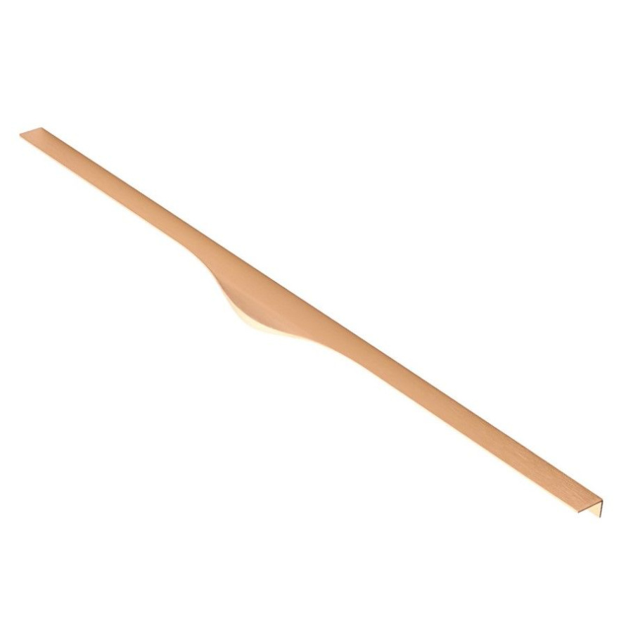 Ручка торцевая, PICADO, 256/596мм, металл, брашированное золото, GTV