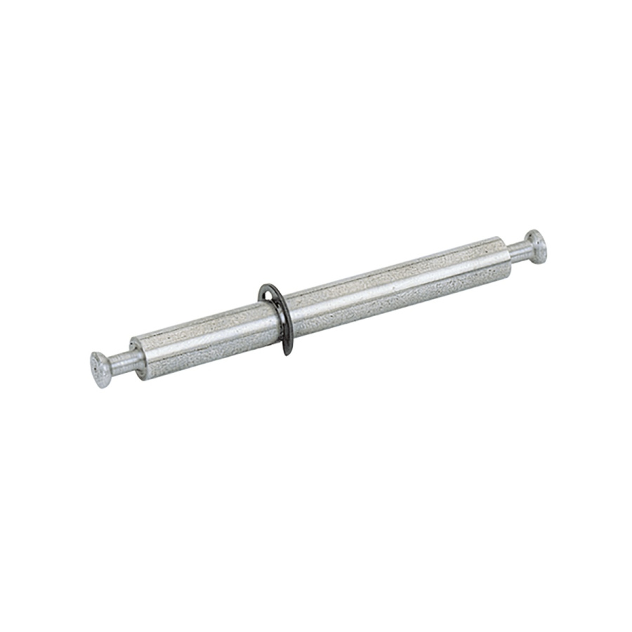 Дюбель двухсторонний DU868, для средних панелей толщиной 16мм, ø8 мм, L46/76 мм, сталь б/покрытия