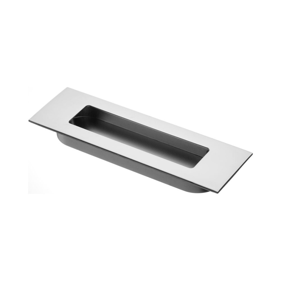 Ручка врезная, UZ-E6-096-05, 96мм, металл, алюминий, GTV