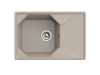 Мойка GranFest UNIQUE U-740L, 740х500 мм, песочный