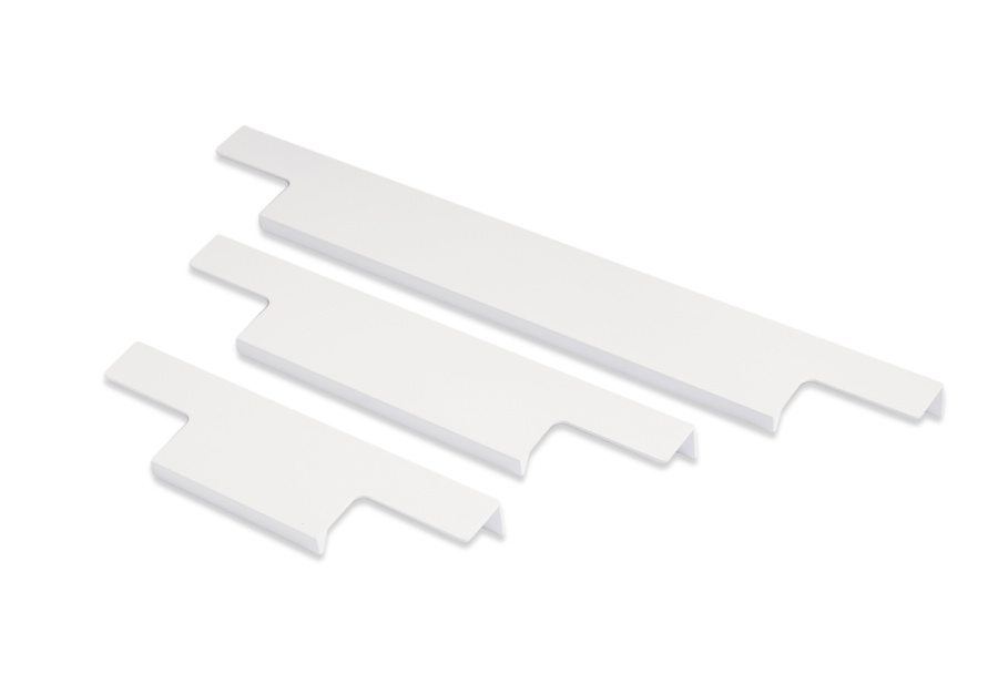 Ручка-профиль, CA1.2, 128/196мм, металл, белый