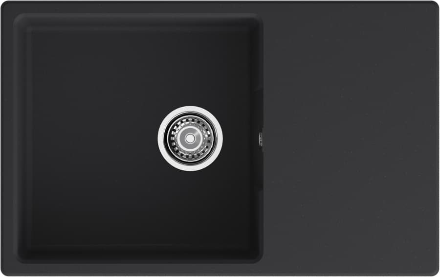 Мойка GranFest URBAN 678L, 780х490 мм, черный