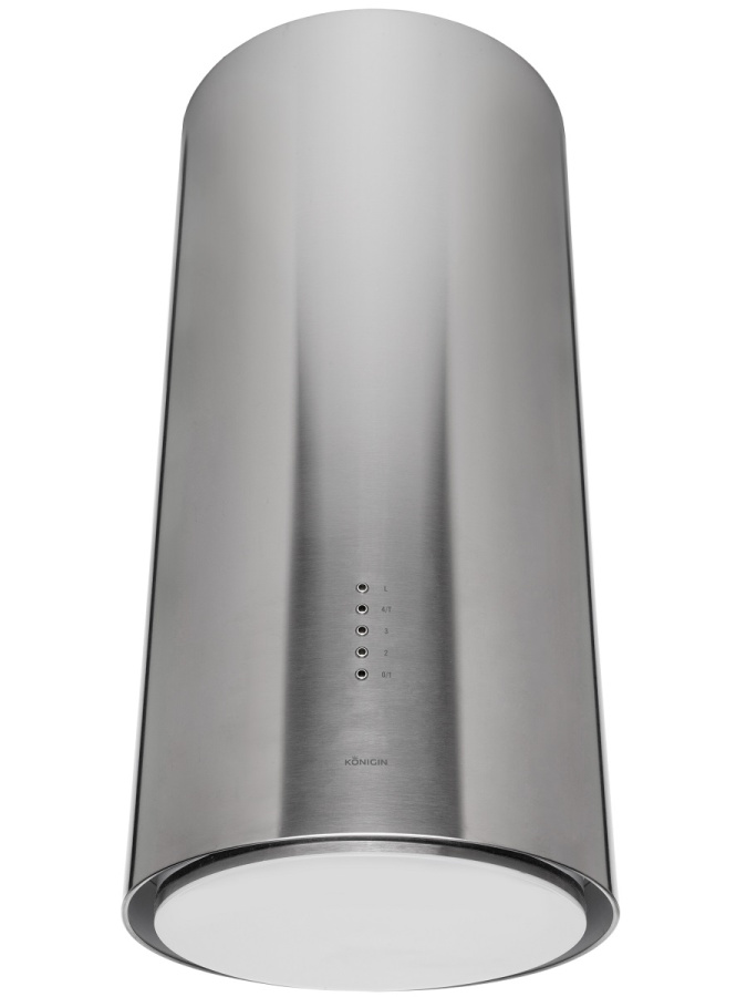 Вытяжка настенная Enso Steel, 38 см, б/уг. фильтра, нерж. сталь, Konigin