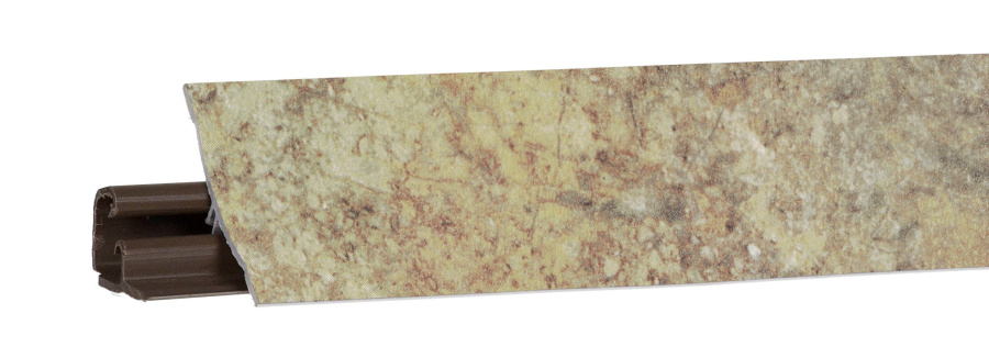 Плинтус LB-23, мрамор золотой, 3000мм