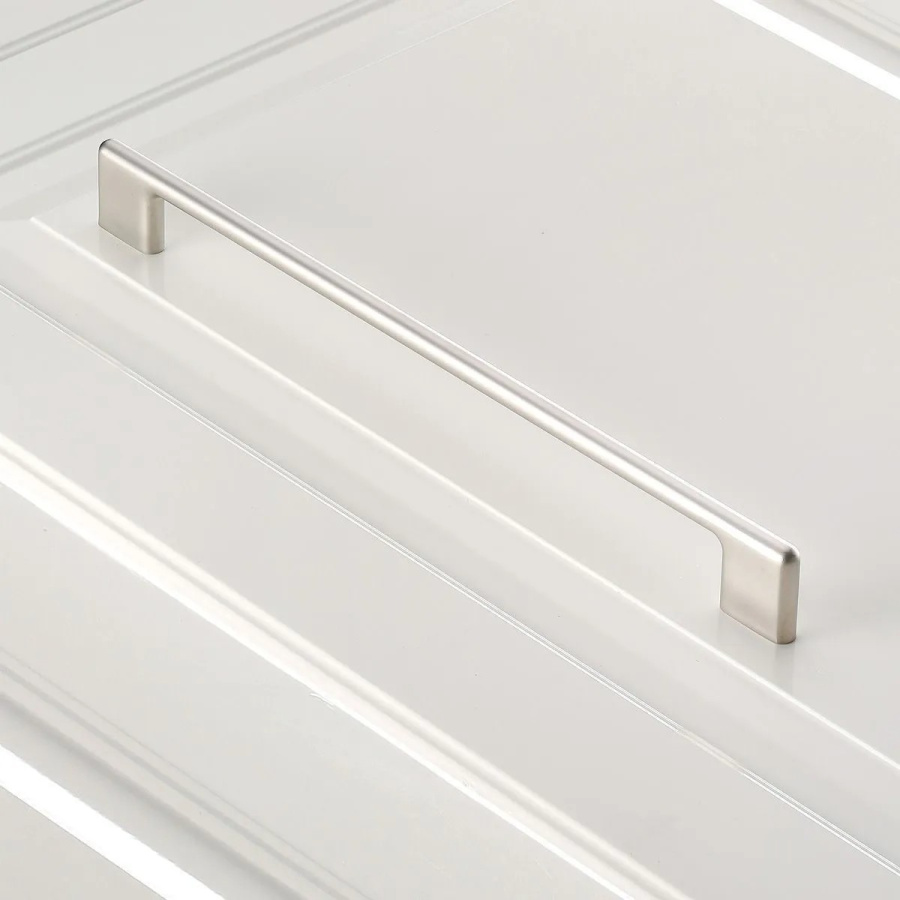 Ручка-скоба, CAPRI, 192мм, металл, сатин