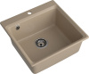 Мойка GranFest LEVEL 510, 510х500 мм, песочный