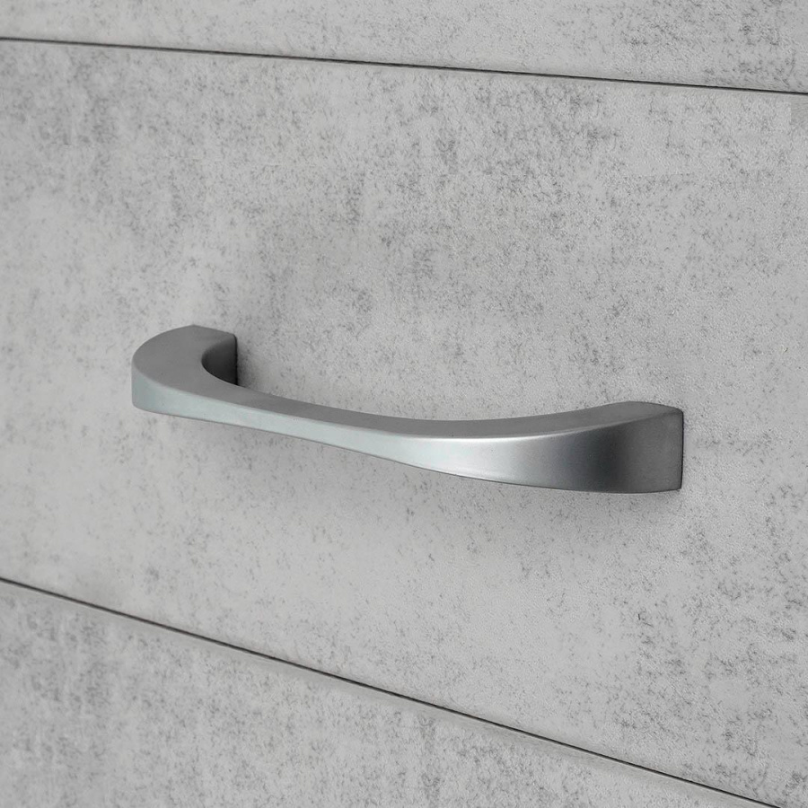 Ручка-скоба, 2550, 96мм, металл, матовый хром