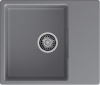 Мойка GranFest URBAN 658L, 580х490 мм, темно-серый
