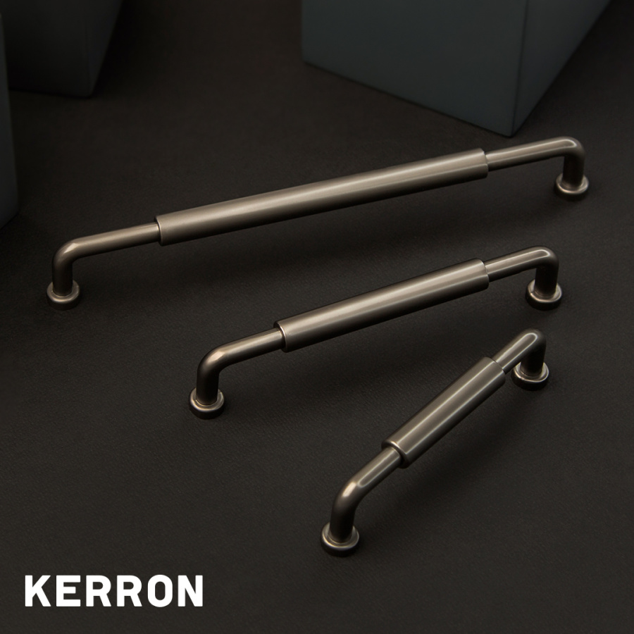 Ручка-скоба, 2623, 160мм, металл, графит