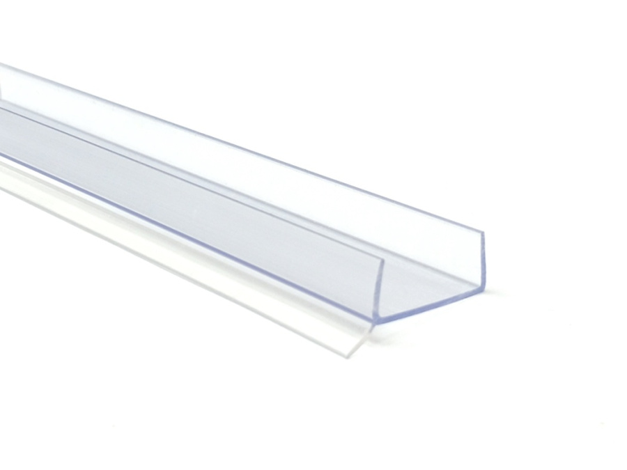 Уплотнитель для цоколя, 16мм, L=3000мм, прозрачный