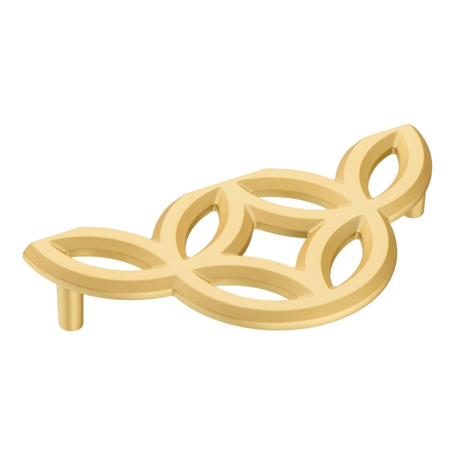 Ручка-скоба, 1283 128PC35, 128мм, металл, матовое золото