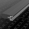 Ручка-профиль TW8 для ДСП 19,6мм, h=20,8мм, L=5000мм, черный матовый