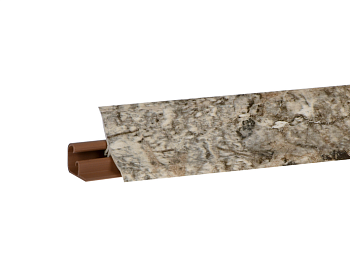 Плинтус LB-23, мрамор серый, 2000мм