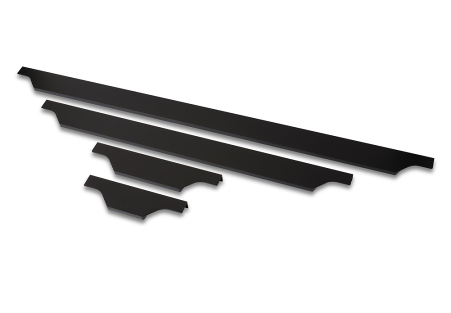 Ручка-профиль, CA-1/1, 448/496мм, металл, черный