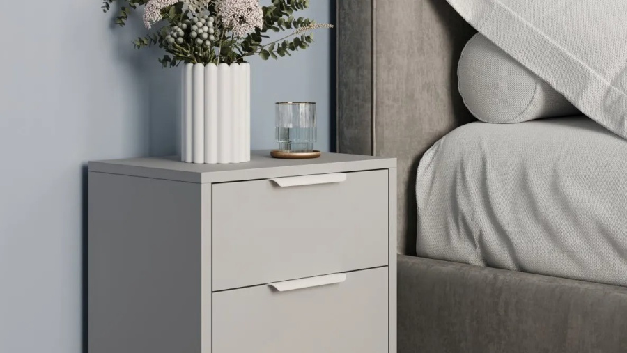 Ручка торцевая, HEXA, 160/190мм, металл, кашемир, GTV