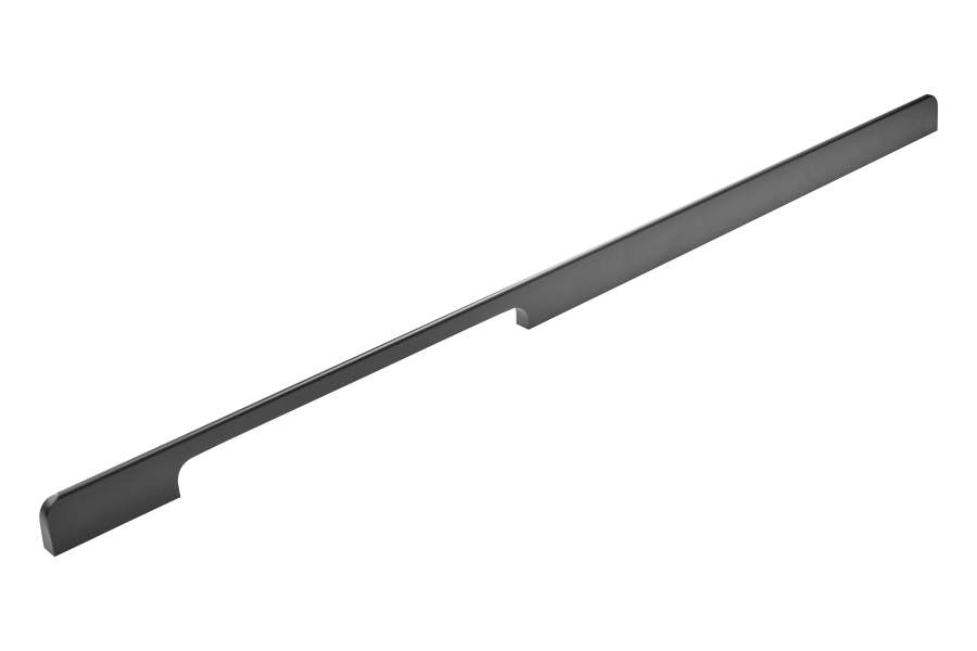 Ручка-скоба, 611, 2х288мм, L=600мм, металл, графит