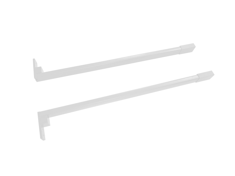 Рейлинг к ящику Nova Tech, L=500мм, белый, HISSEN