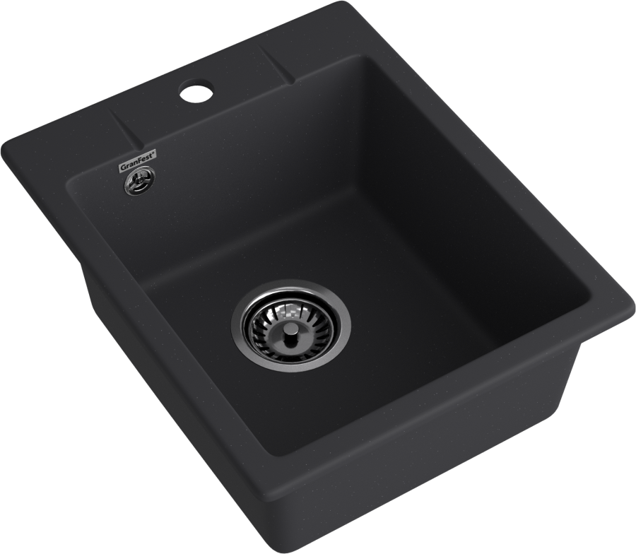 Мойка GranFest URBAN 240, 400х490 мм, черный