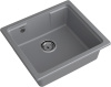 Мойка GranFest URBAN 4550, 450х500 мм, темно-серый