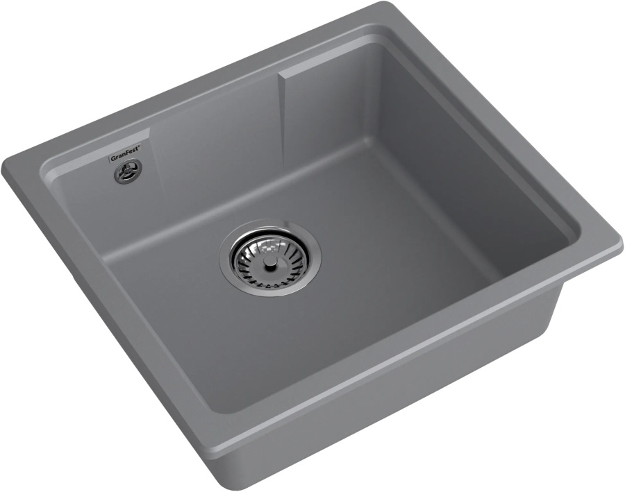 Мойка GranFest URBAN 4550, 450х500 мм, темно-серый