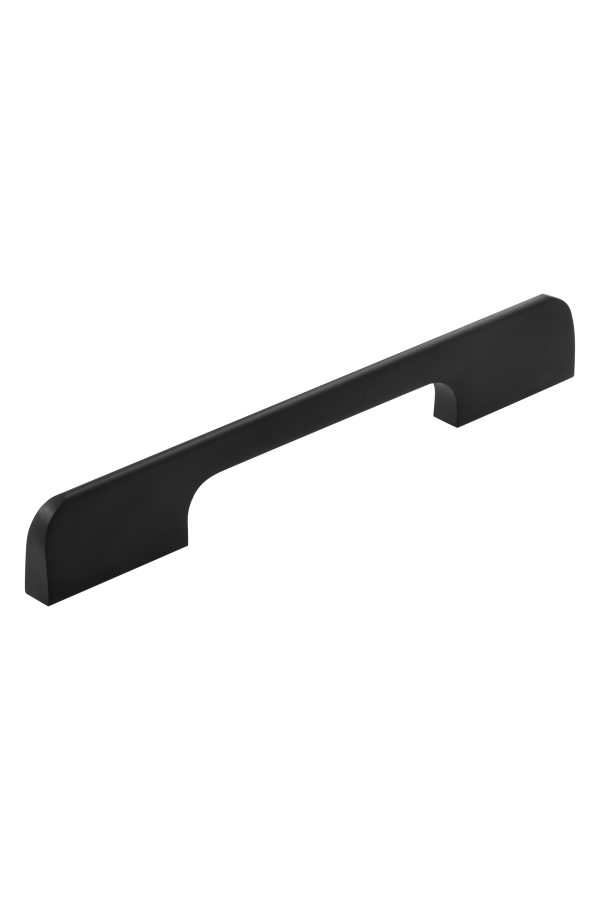 Ручка-скоба, 611, 160мм, металл, черный матовый