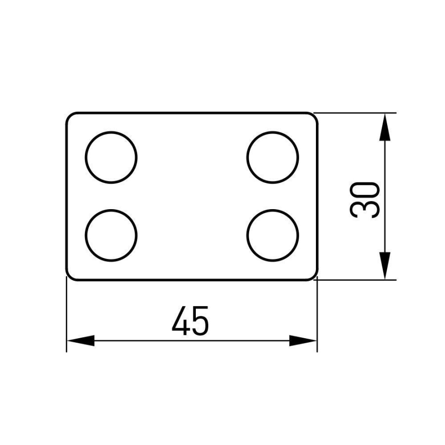 Ручка UM-BLOCK-ZL, 45х30х25мм, резина, зеленый, "лего", GTV
