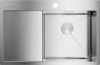 Мойка Akisame 78-IN-R, нержавеющая сталь, нержавеющая сталь