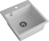 Мойка GranFest URBAN 245, 450х490 мм, серый
