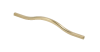 Ручка-скоба, VITO, 160мм, металл, позолоченная латунь