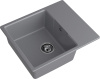 Мойка GranFest URBAN 658L, 580х490 мм, темно-серый