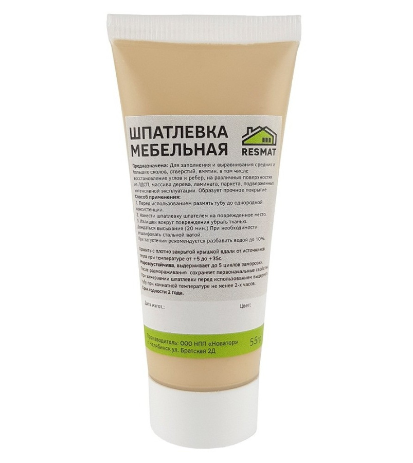 Шпатлевка мебельная, груша