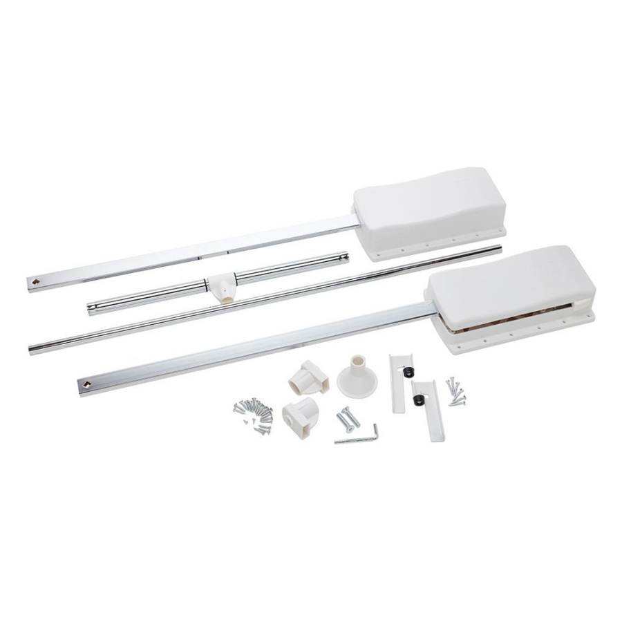 Пантограф масляный, 545-700мм, до 12кг, сталь, белый